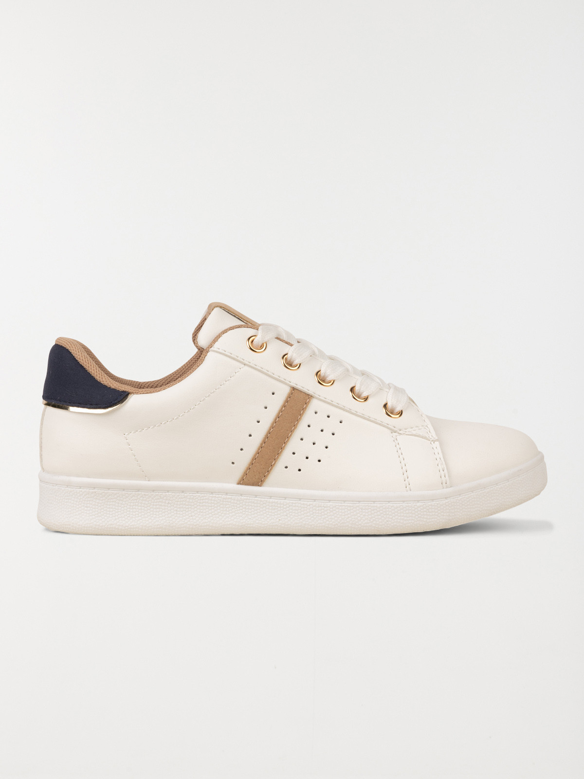 Baskets blanches femme (36-41)