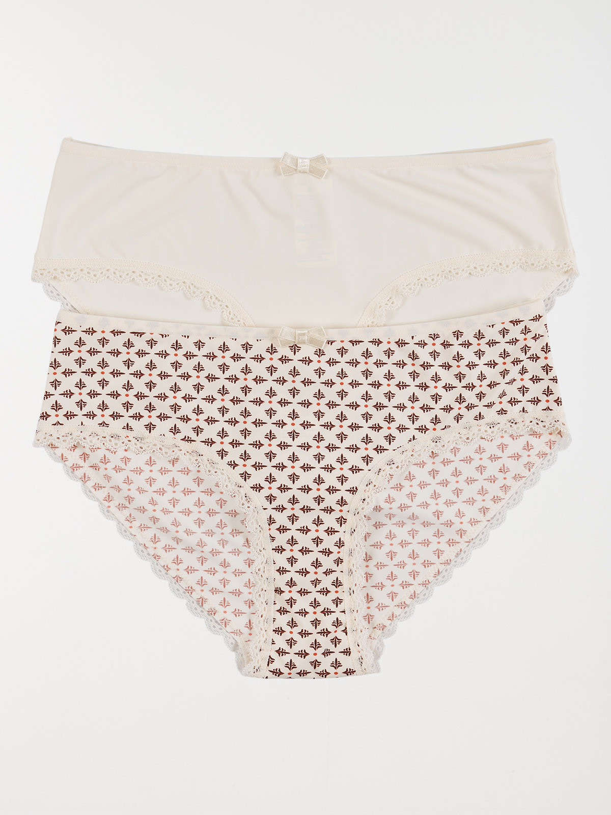 Lot de 2 shorties femme (S-XL)