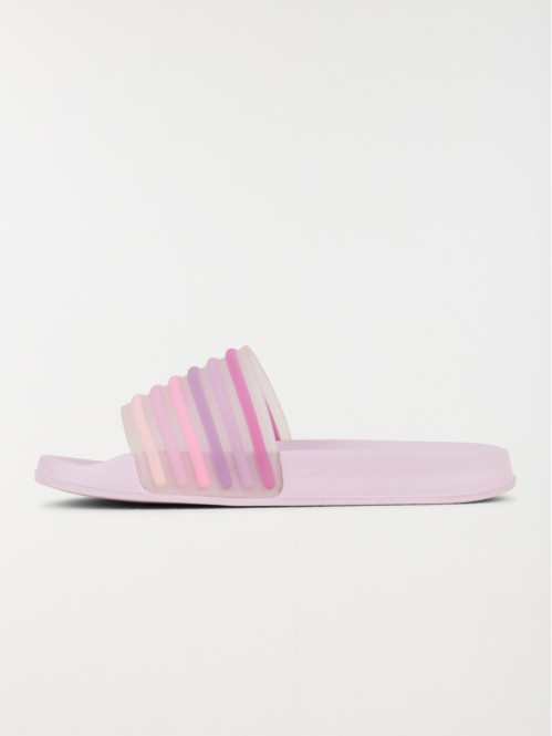 Claquette multicolore fille...