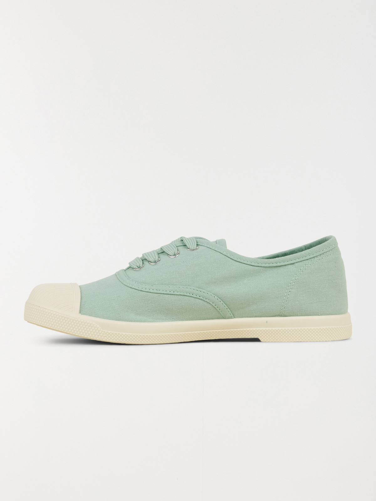 Tennis toile verte femme (36-41)