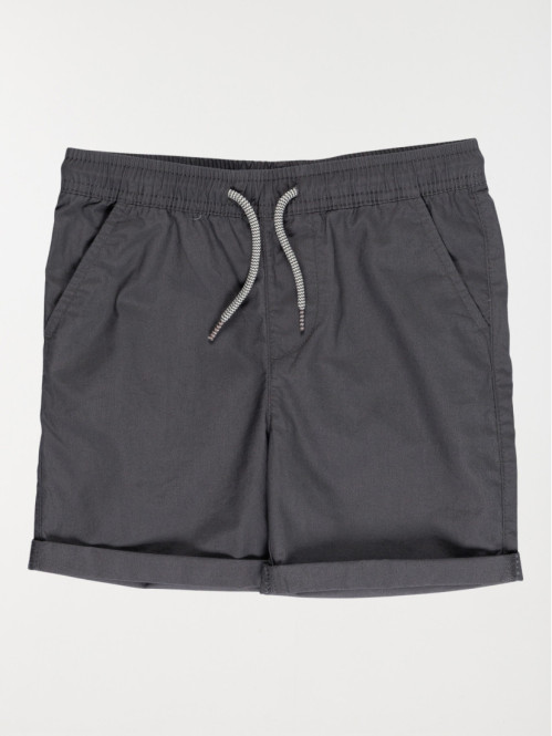 Short garçon gris anthracite (3-12A)