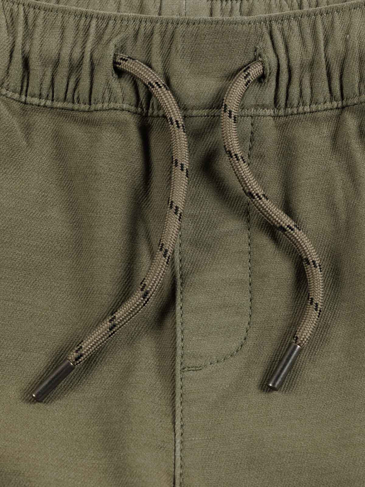 Pantalon garçon vert olivine (3-12A)
