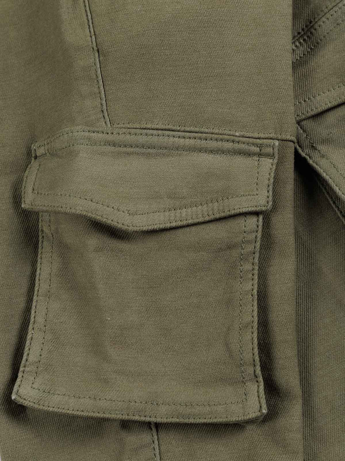 Pantalon garçon vert olivine (3-12A)