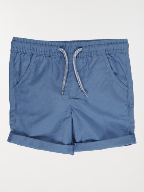 Short basique indigo garçon (3-36M)