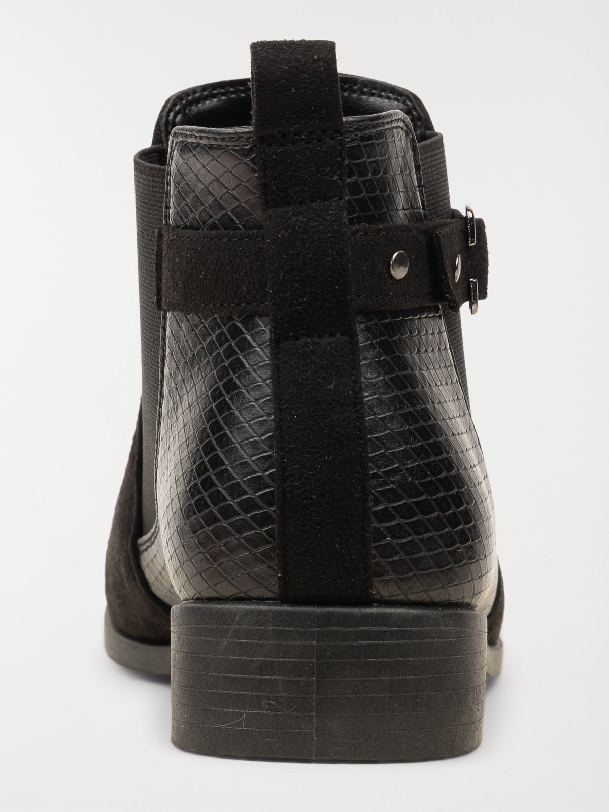 Bottines plates noires femme (36-41) Bottines plates noires femme (36-41)