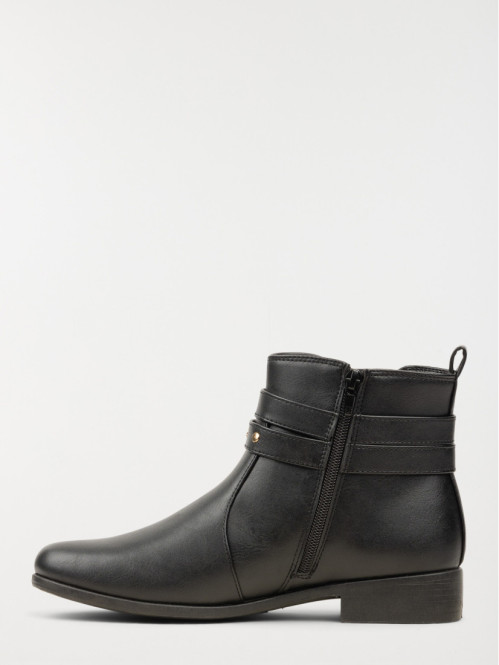 Bottines noires femme...