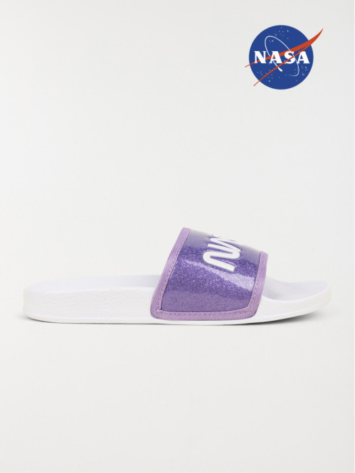 Claquettes NASA violettes fille (31-35)