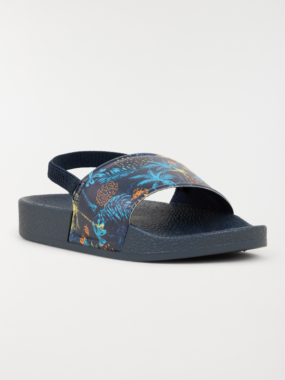 Claquette motif palmier garçon (24-30)