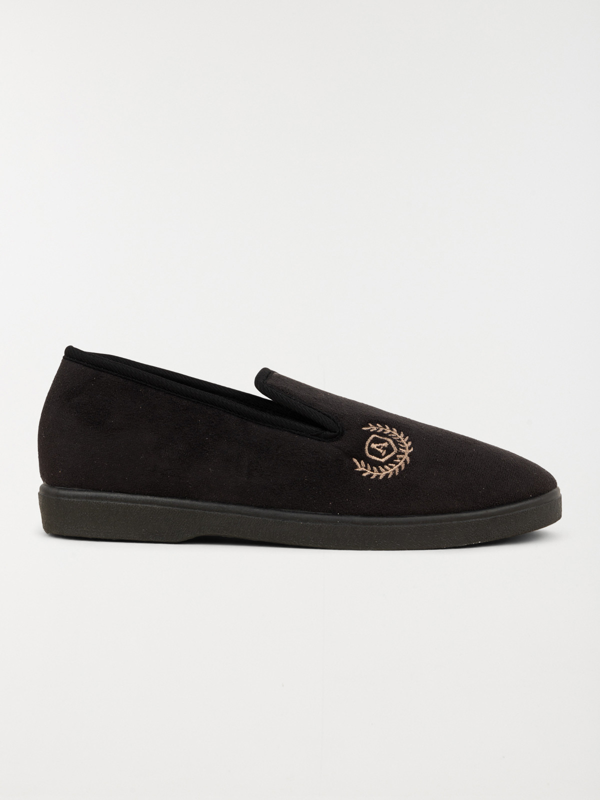 Chaussons coloris noir homme (40-45)