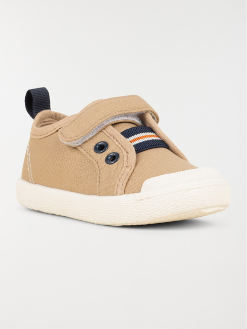 Basket toile beige garçon (20-23) Basket toile beige garçon (20-23)
