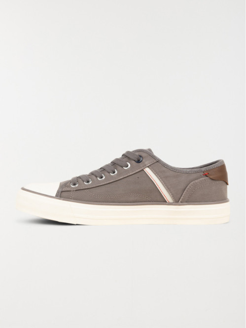 Tennis en toile homme gris (40-45) Tennis en toile homme gris (40-45)