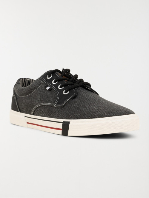 Tennis en toile noire homme...