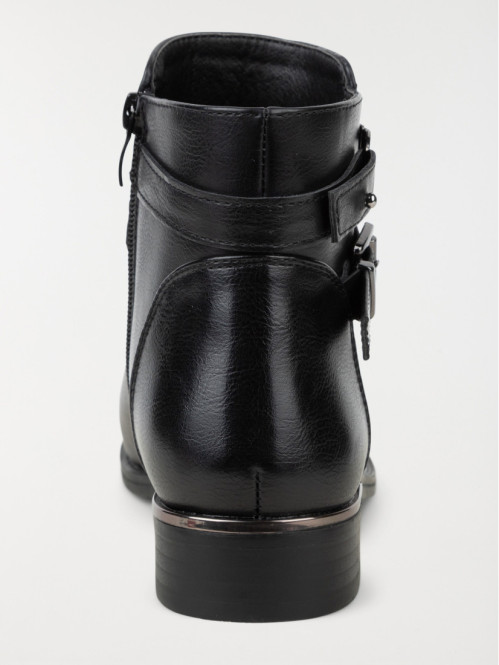Bottines femme brides noires (37-42) Bottines femme brides noires (37-42)