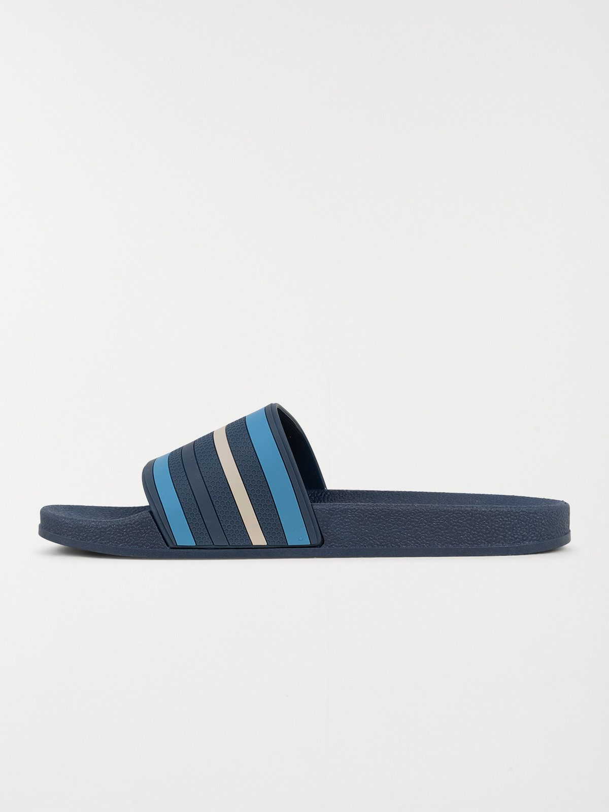 Claquettes homme coloris marine (40-46)