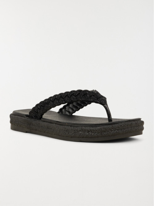 Tong coloris noir femme...