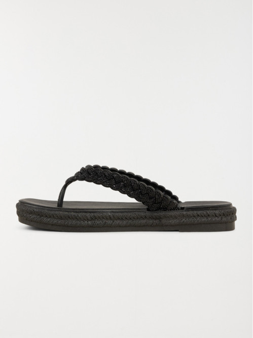 Tong coloris noir femme...