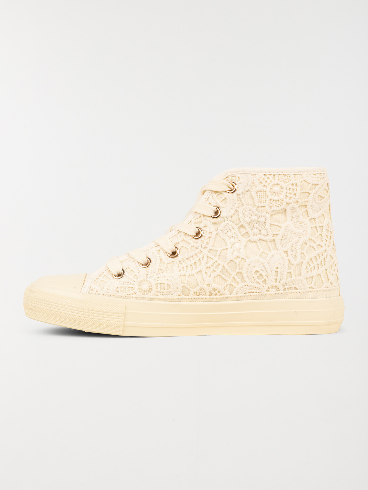 Tennis montante brodée femme (36-41) Tennis montante brodée femme (36-41)