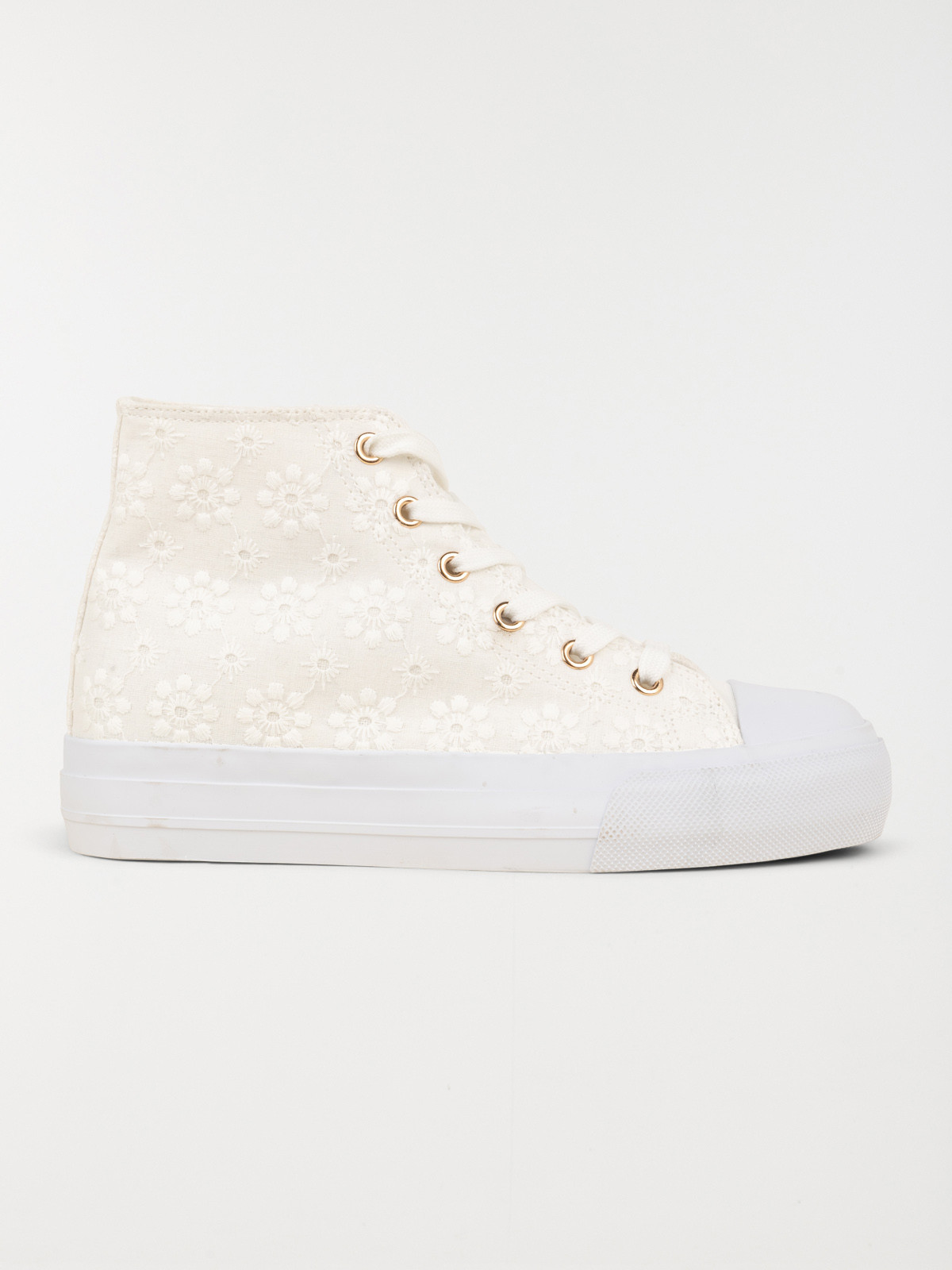 Tennis montante broderie femme (36-41)