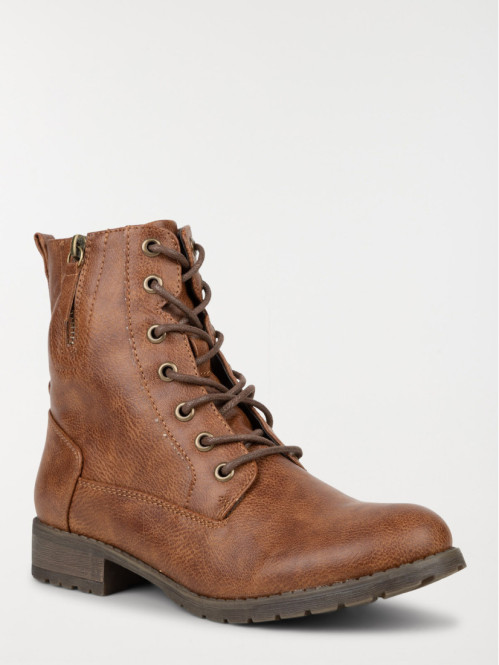 Bottines femme à lacet...