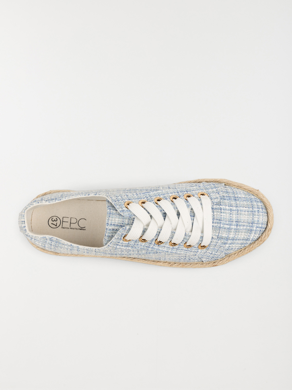 Basket toile compensée femme (36-41) Basket toile compensée femme (36-41)