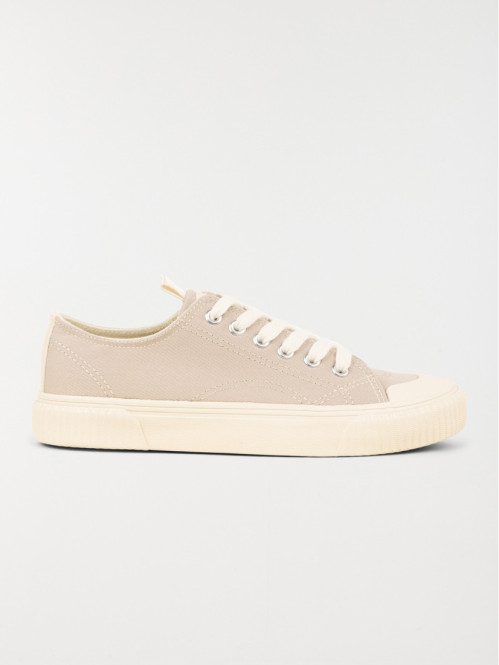 Tennis en toile lacets...