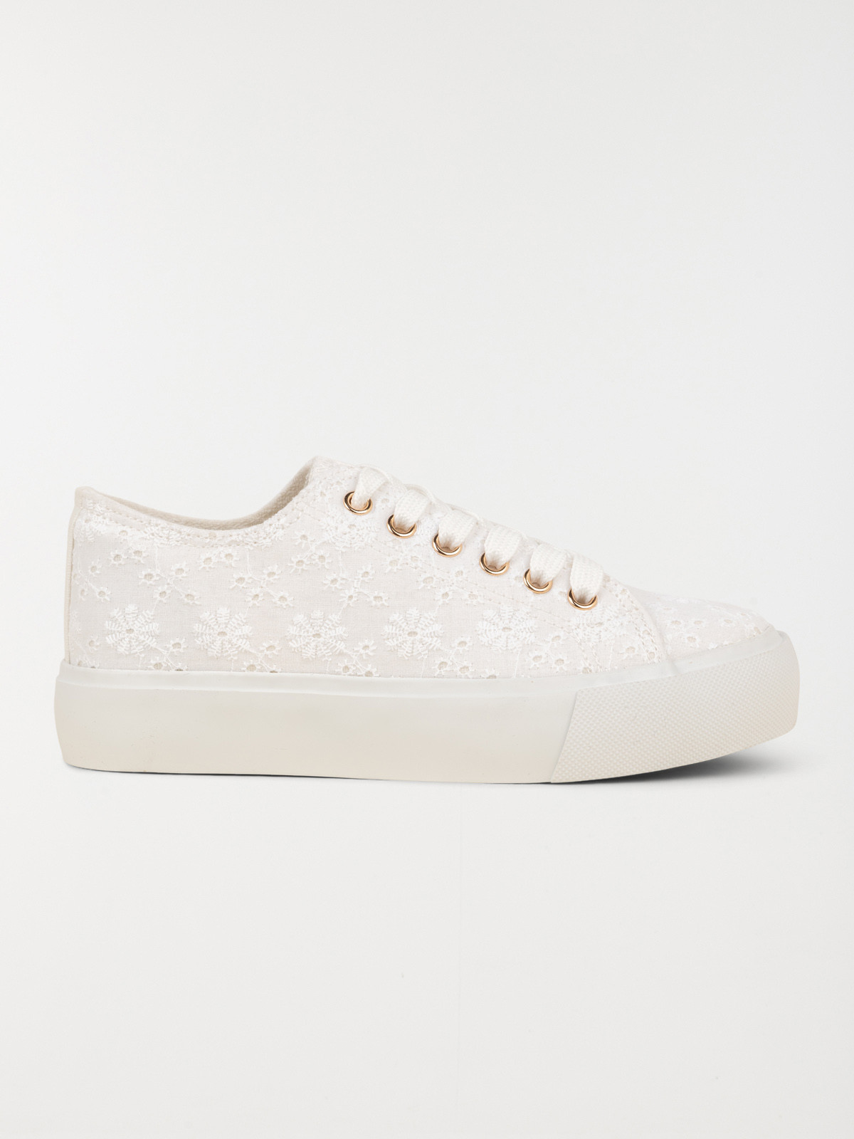 Tennis en toile brodée fille (31-35)