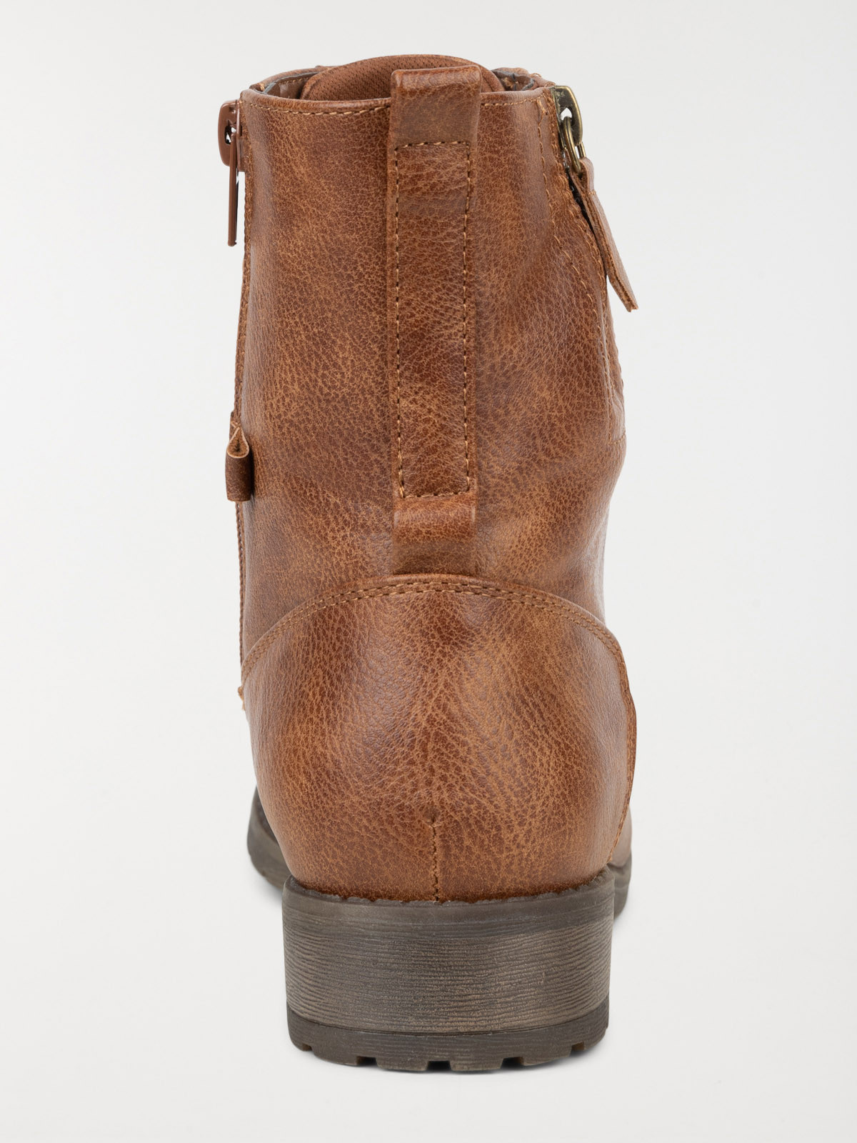 Bottines femme à lacet marron (36-41)