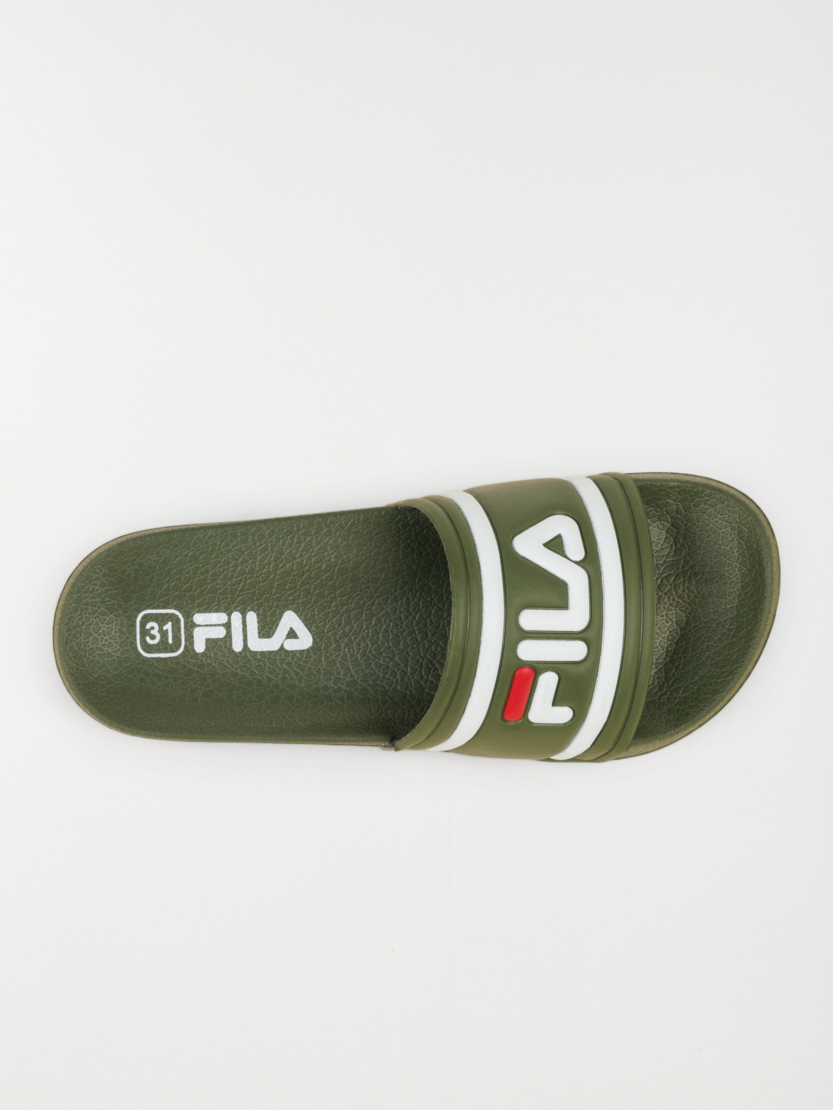 Claquettes Fila kaki garçon (36-39)