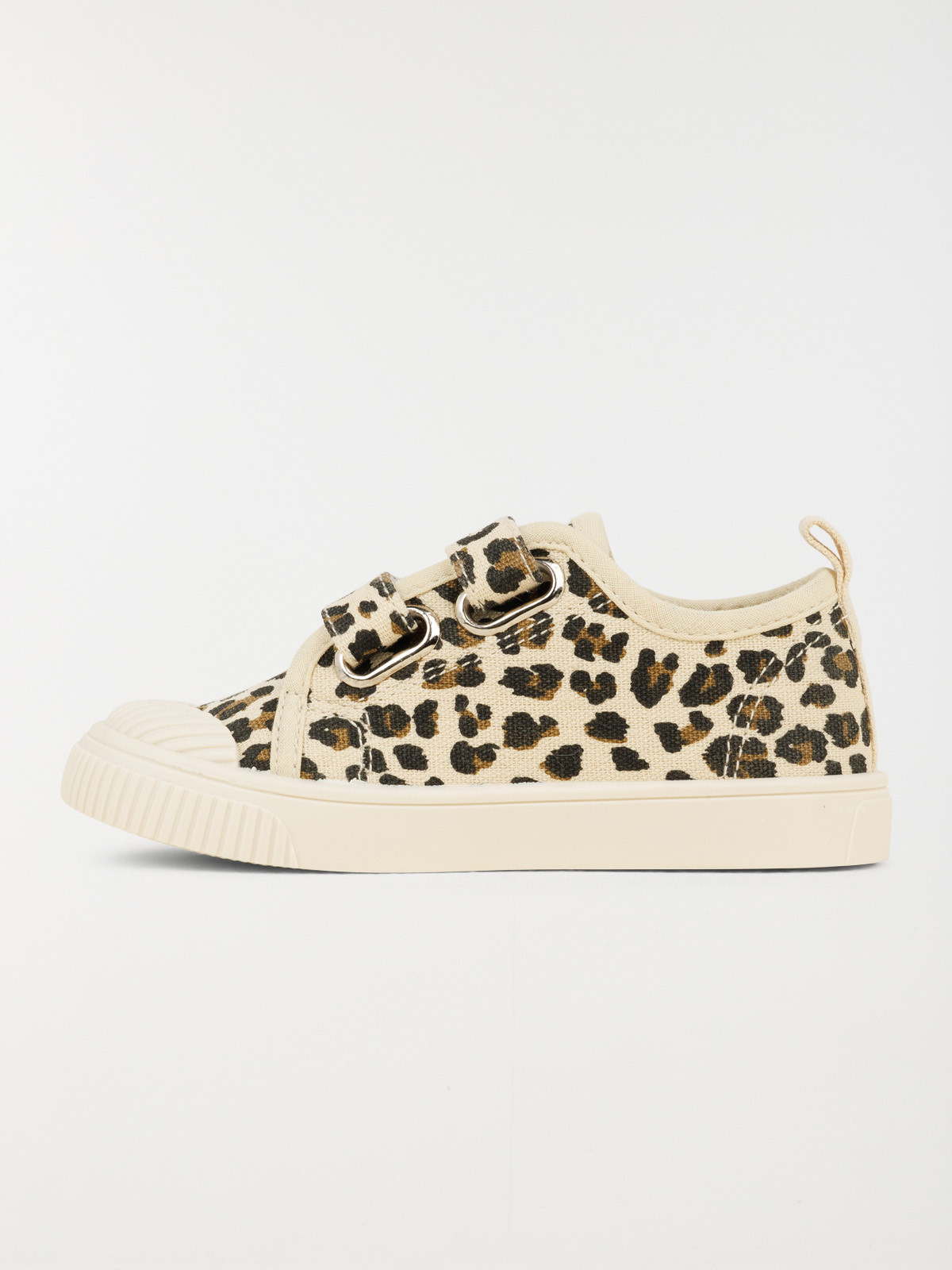 Tennis toile léopard fille (24-30)