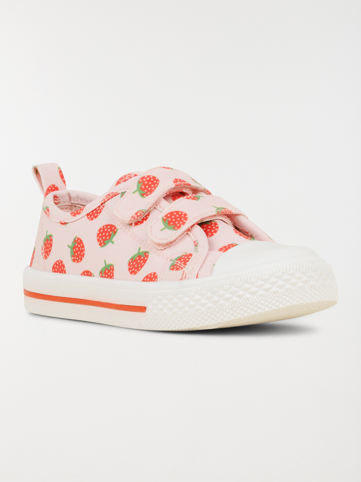 Tennis toile fraise fille (24-30) Tennis toile fraise fille (24-30)