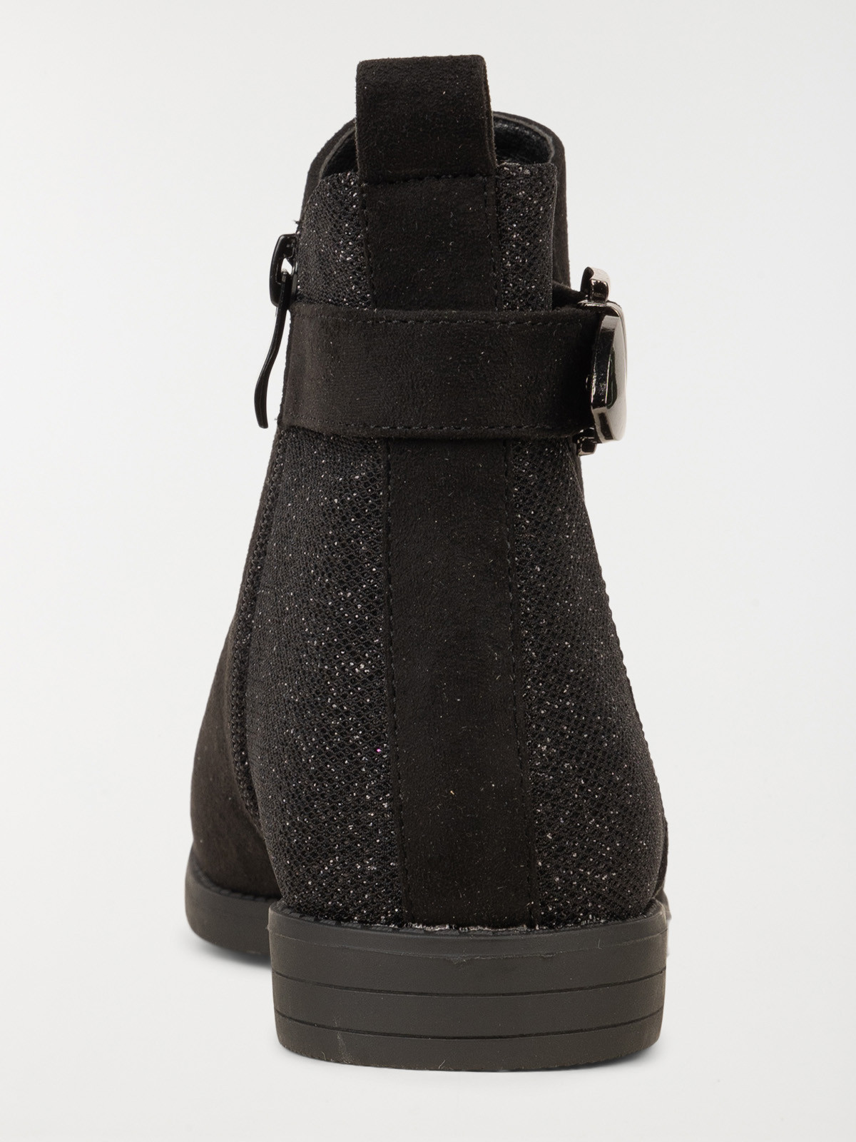 Bottines noires pailletées femme (36-41)