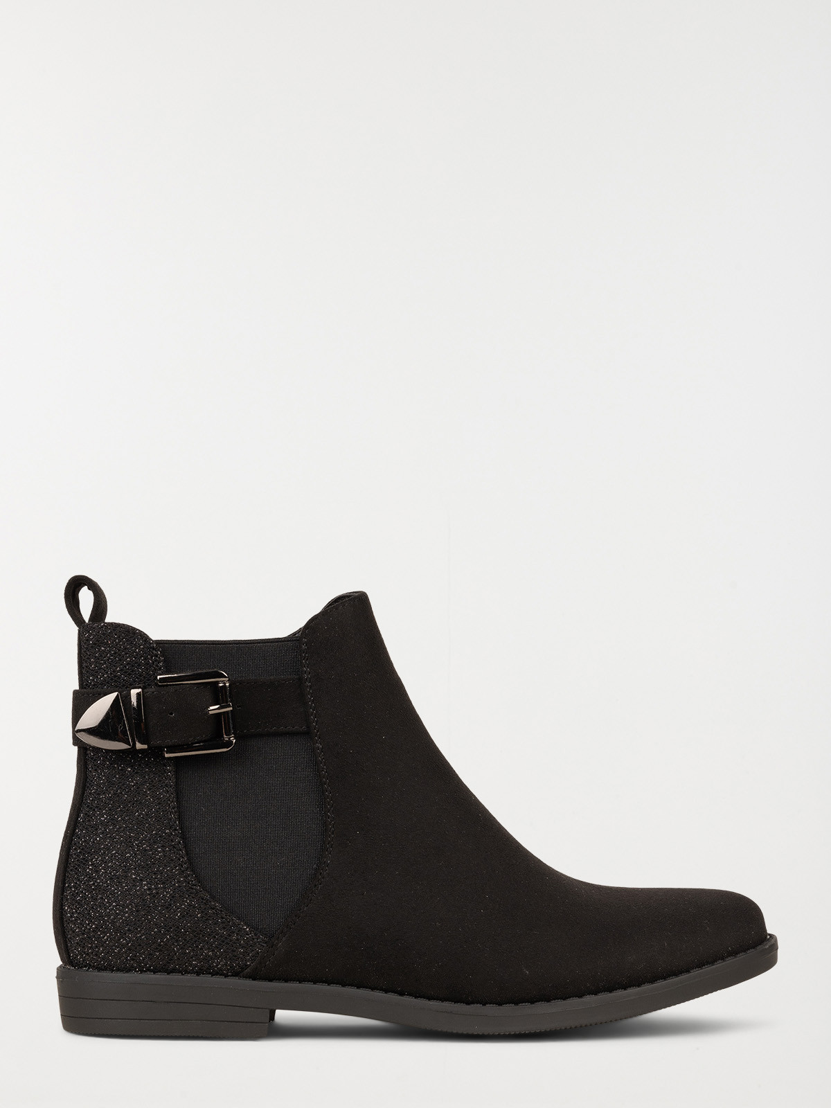 Bottines noires pailletées femme (36-41)