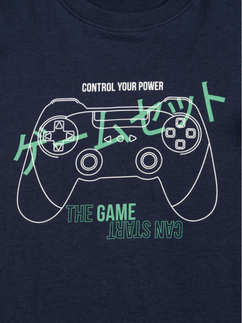 T-shirt manette jeu vidéo...