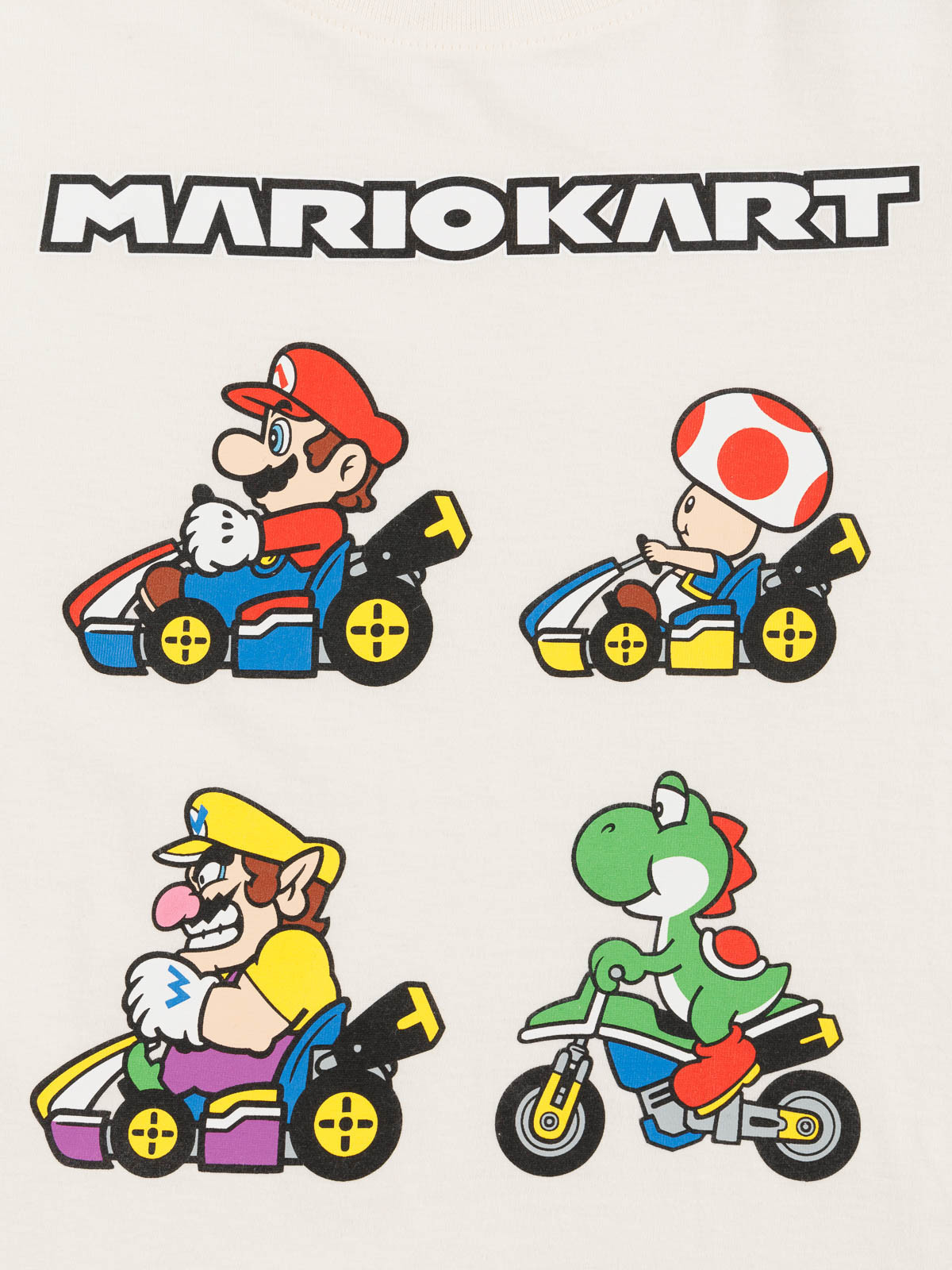 Tee Shirt Vetement Mario Kart T-shirt Nintendo Super Mario Kart 92