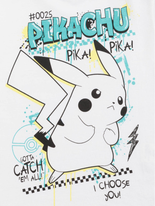 Tee-shirt Pikachu Pokémon...