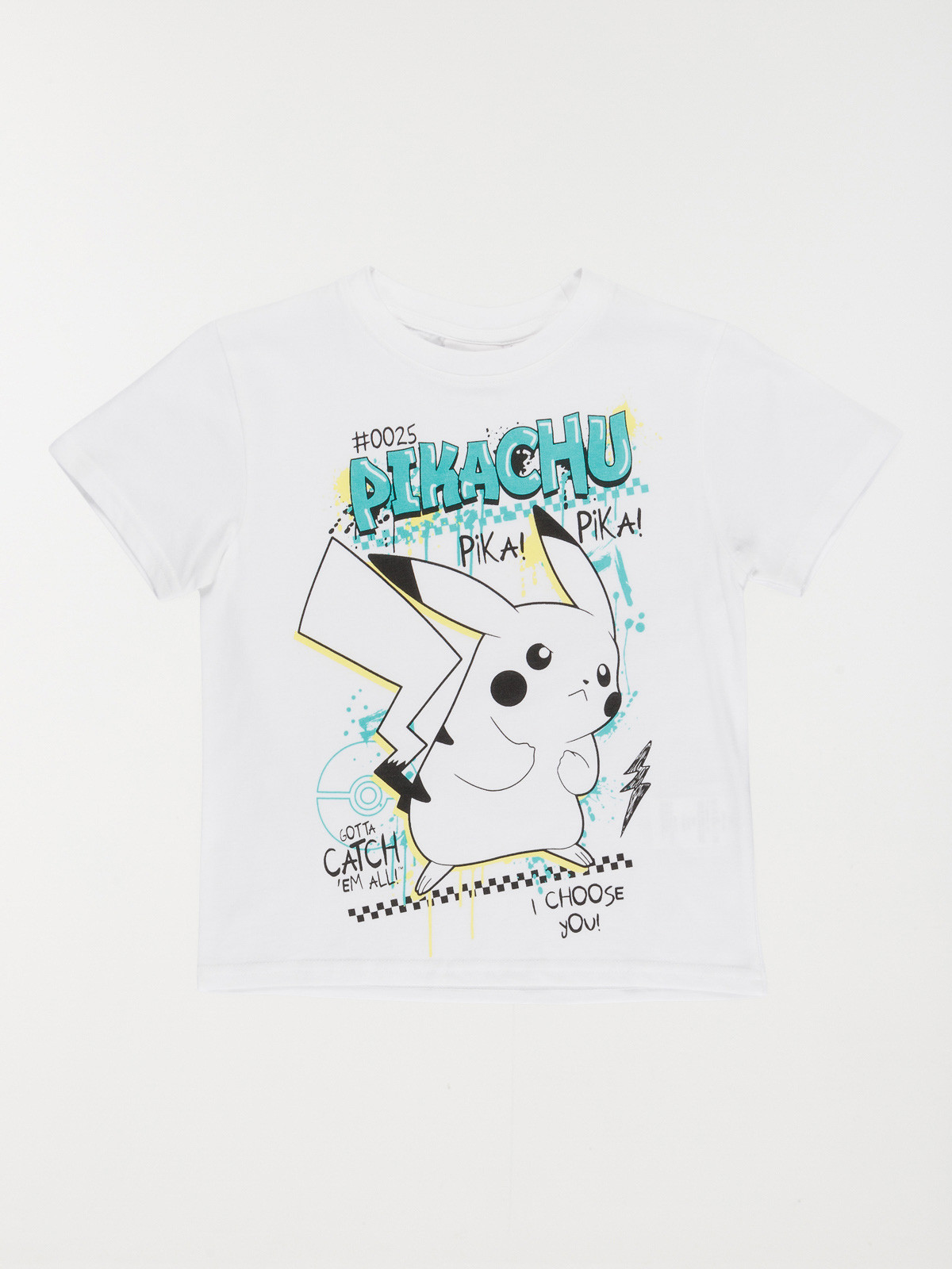 Tee-shirt Pikachu Pokémon garçon (3-12A)