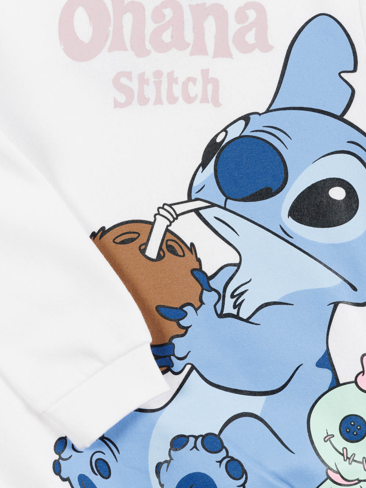 Sweat Stitch à capuche fille (3-12A) Sweat Stitch à capuche fille (3-12A)