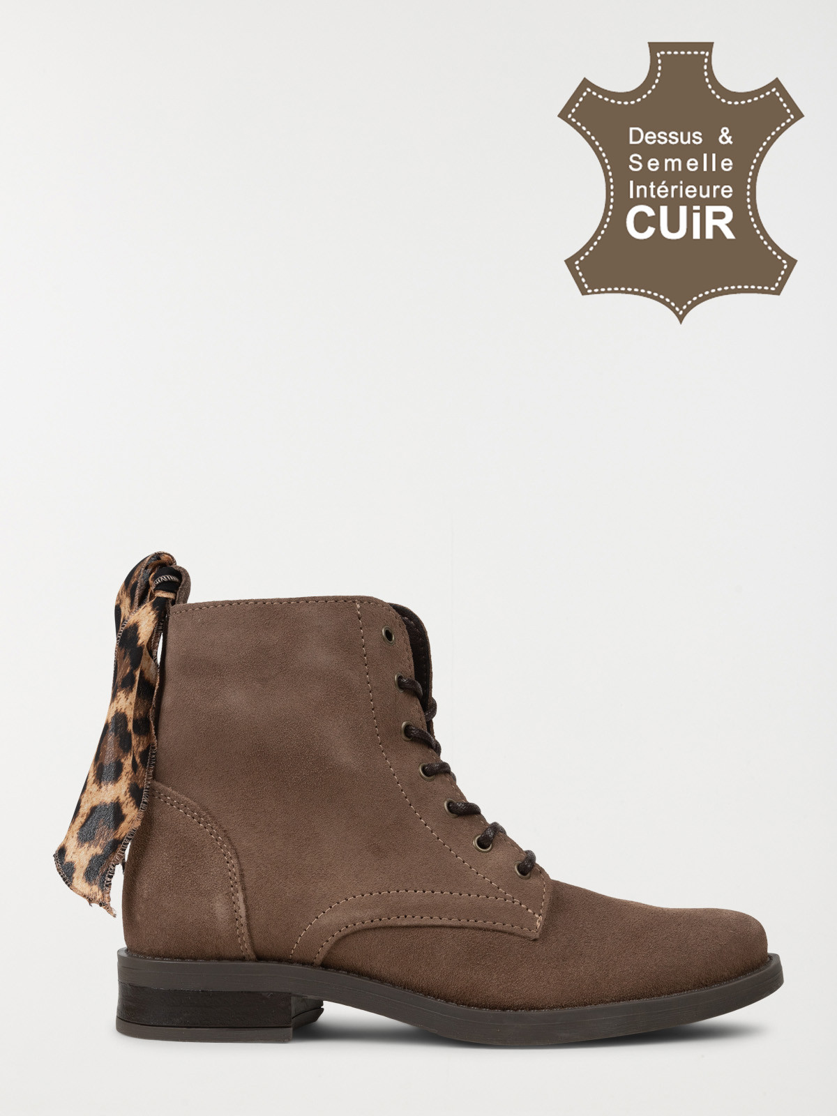 Bottine noeud foulard femme (36-41)