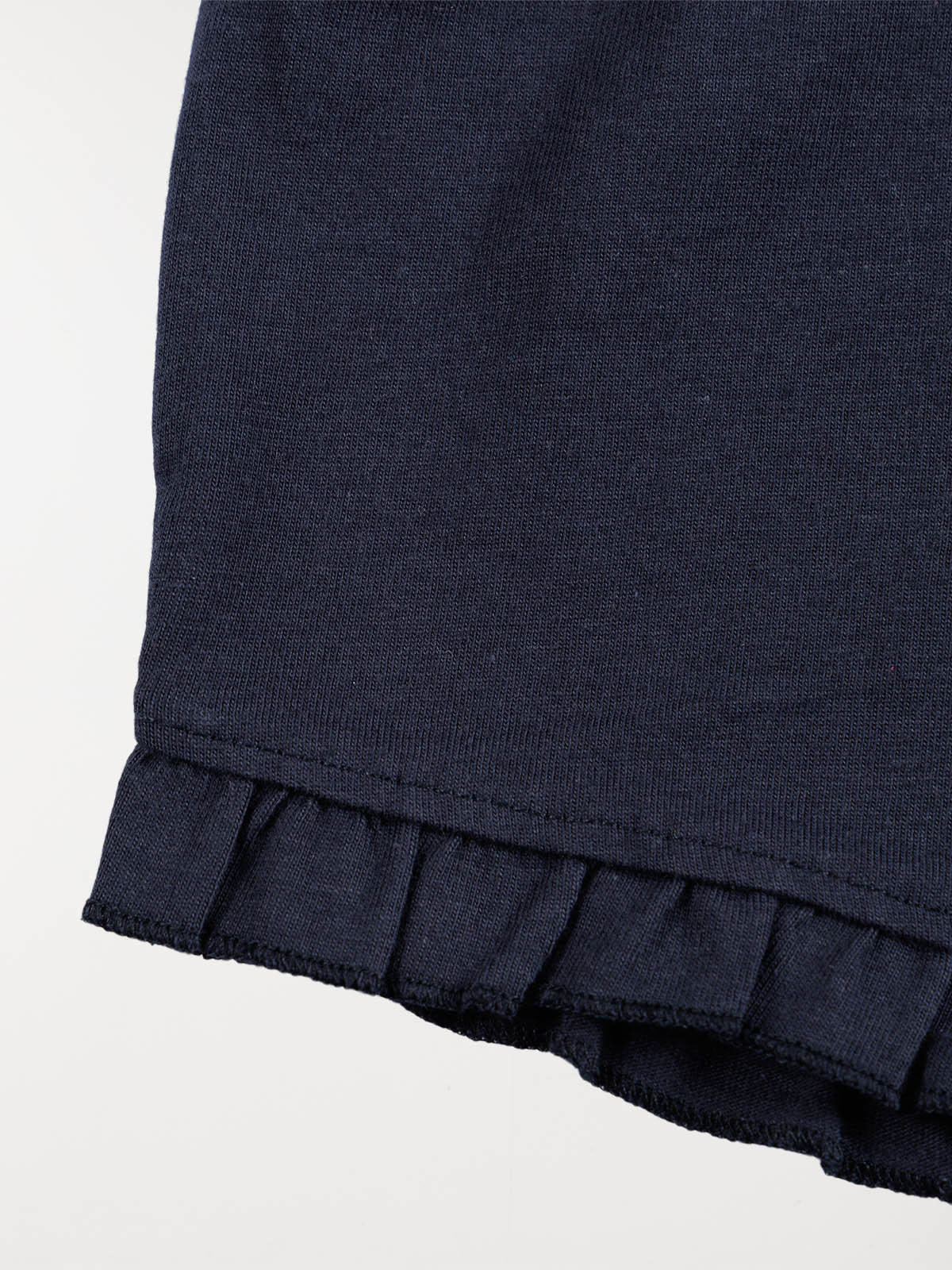 Short basique marine fille (3-36M) Short basique marine fille (3-36M)