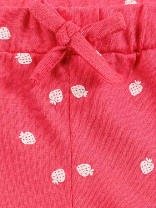 Short basique motif fraise...