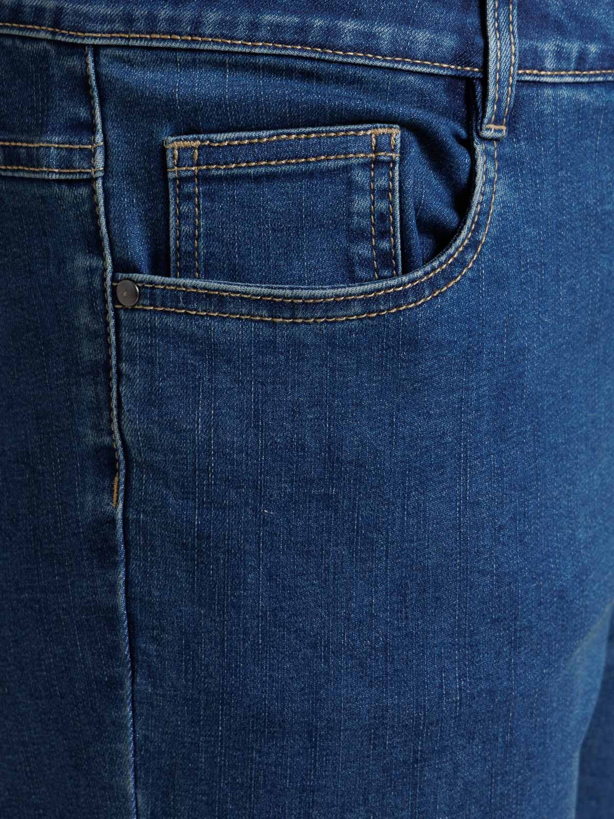 Pantacourt jean grande taille femme Pantacourt jean grande taille femme