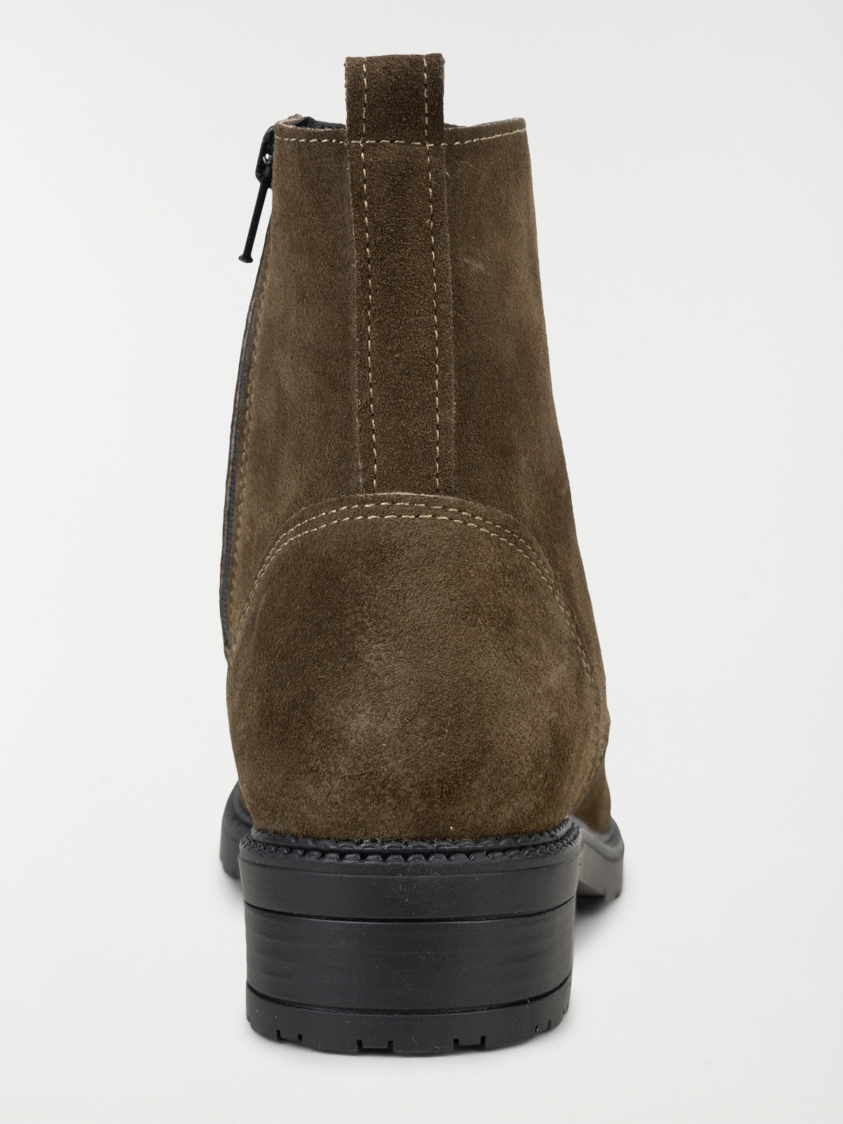 Bottines lacet kaki femme (36-41)