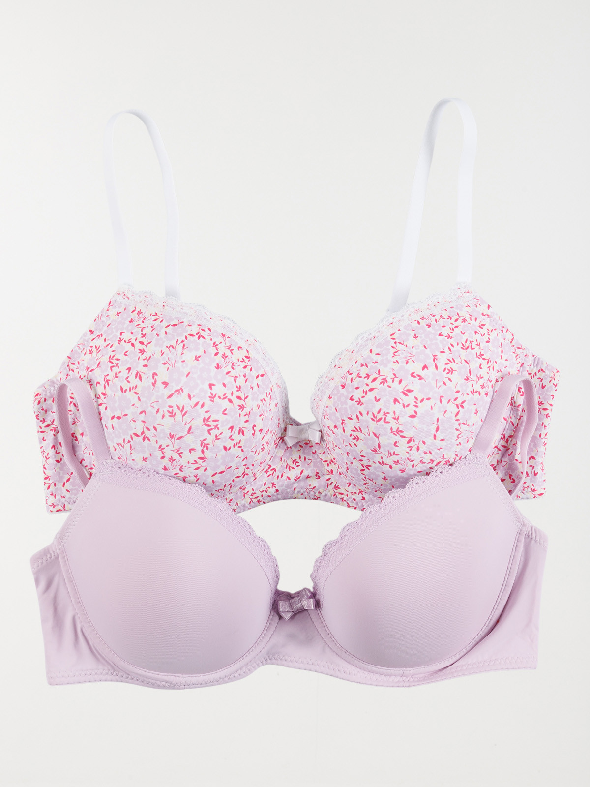 Lot de 2 soutiens-gorge femme (85B-95E)