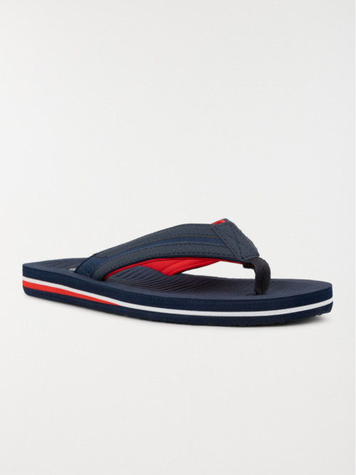 Tongs couleur marine homme...