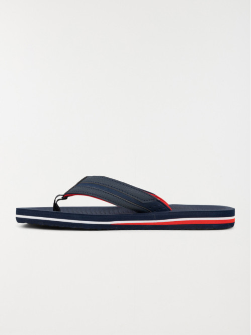 Tongs couleur marine homme...