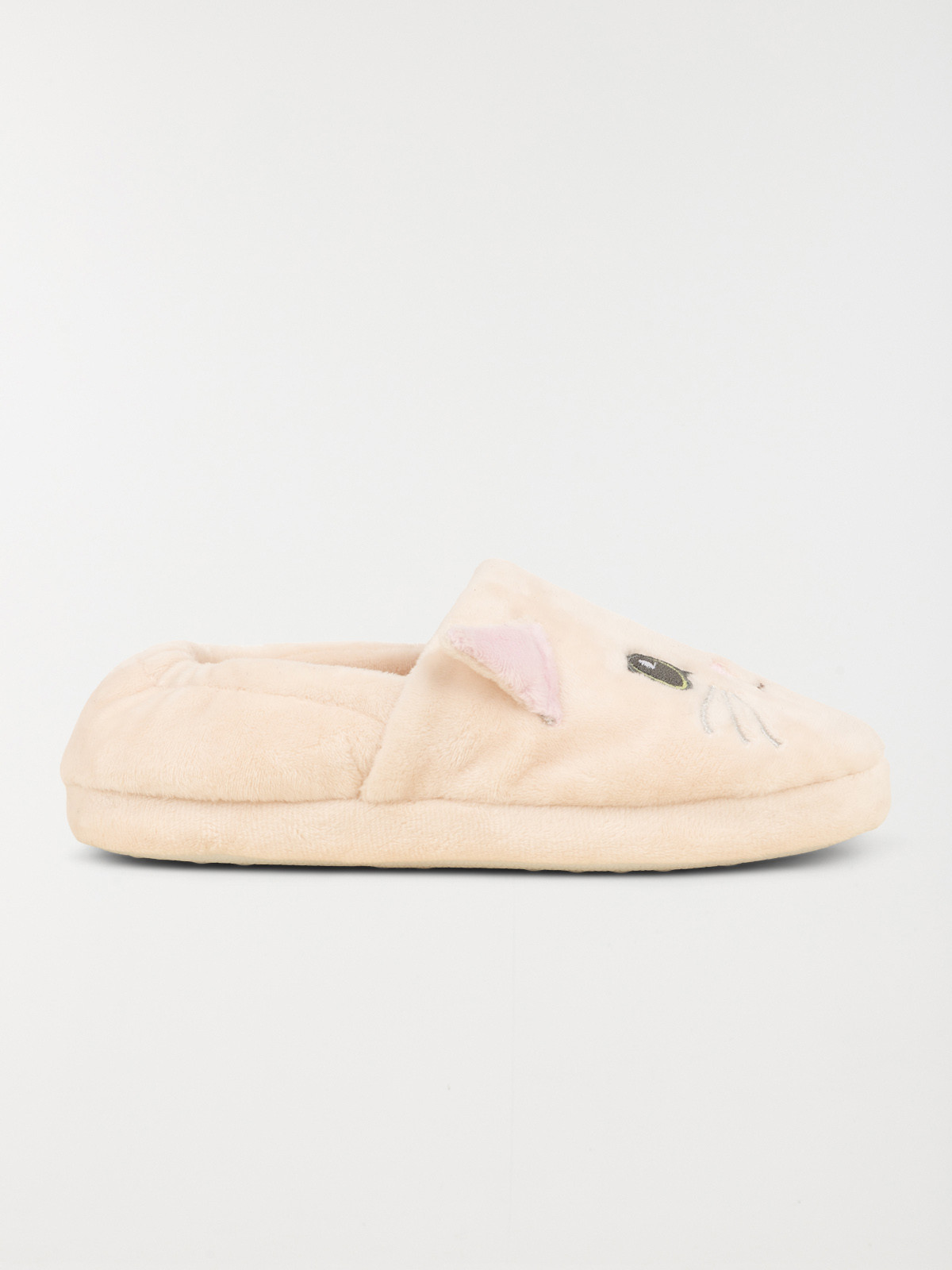 Chausson chat fille beige (31-35)