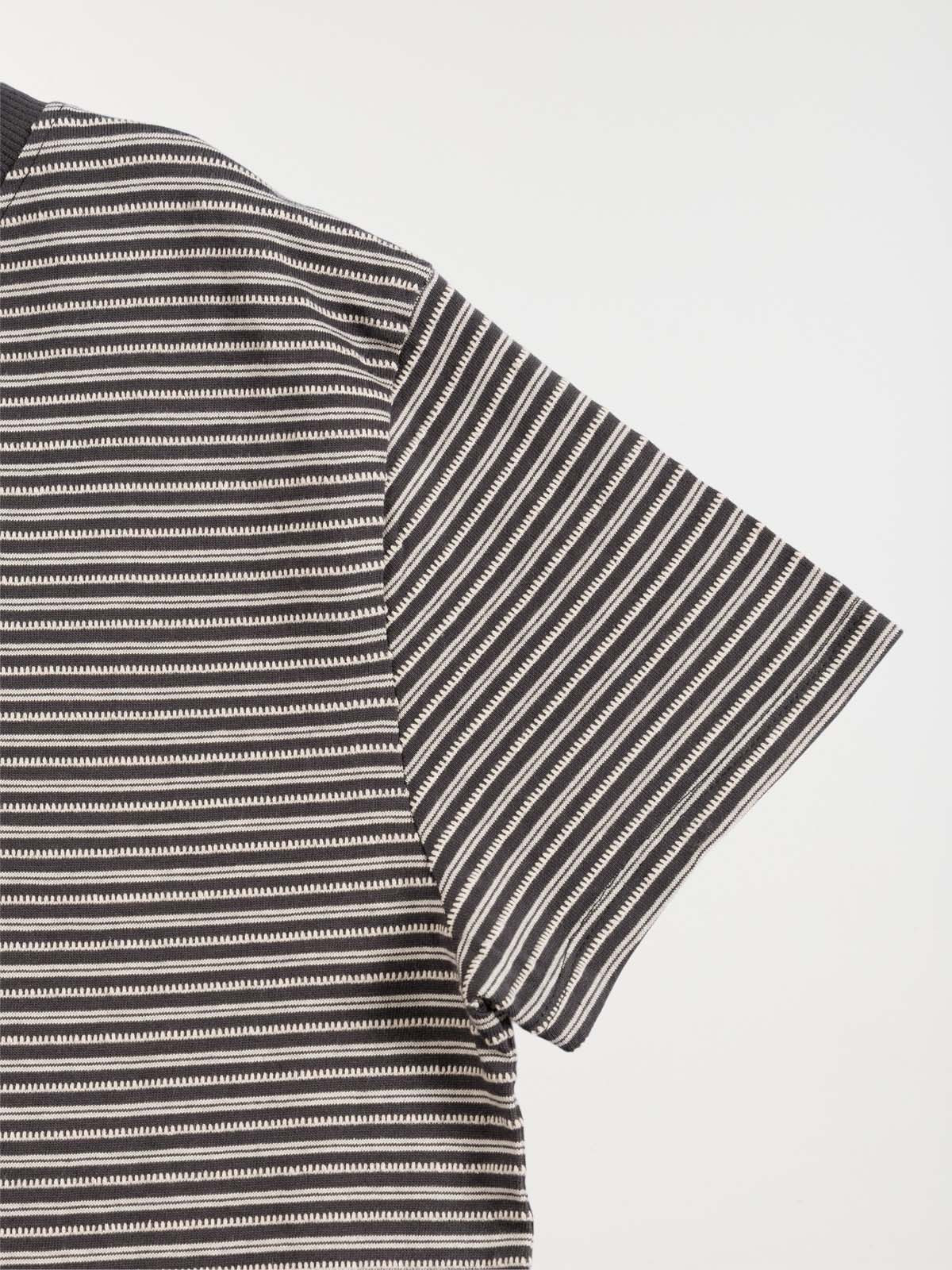 T-shirt rayé col rond garçon (XXS-M)