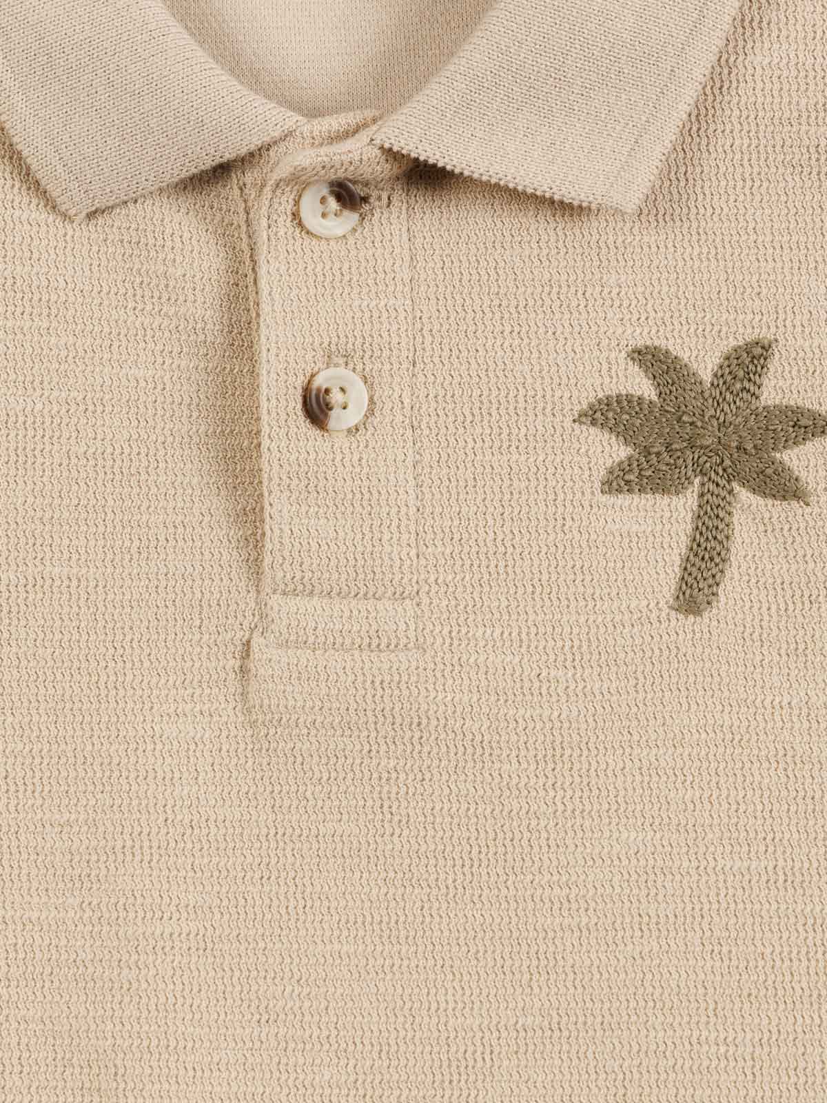 Polo sable palmier garçon (3-12A)