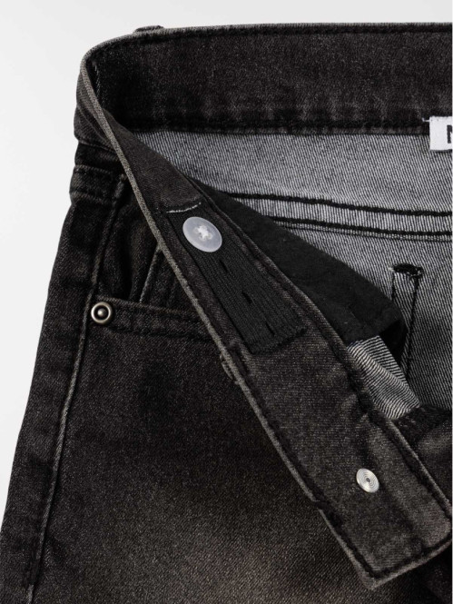 Bermuda jean noir garçon...