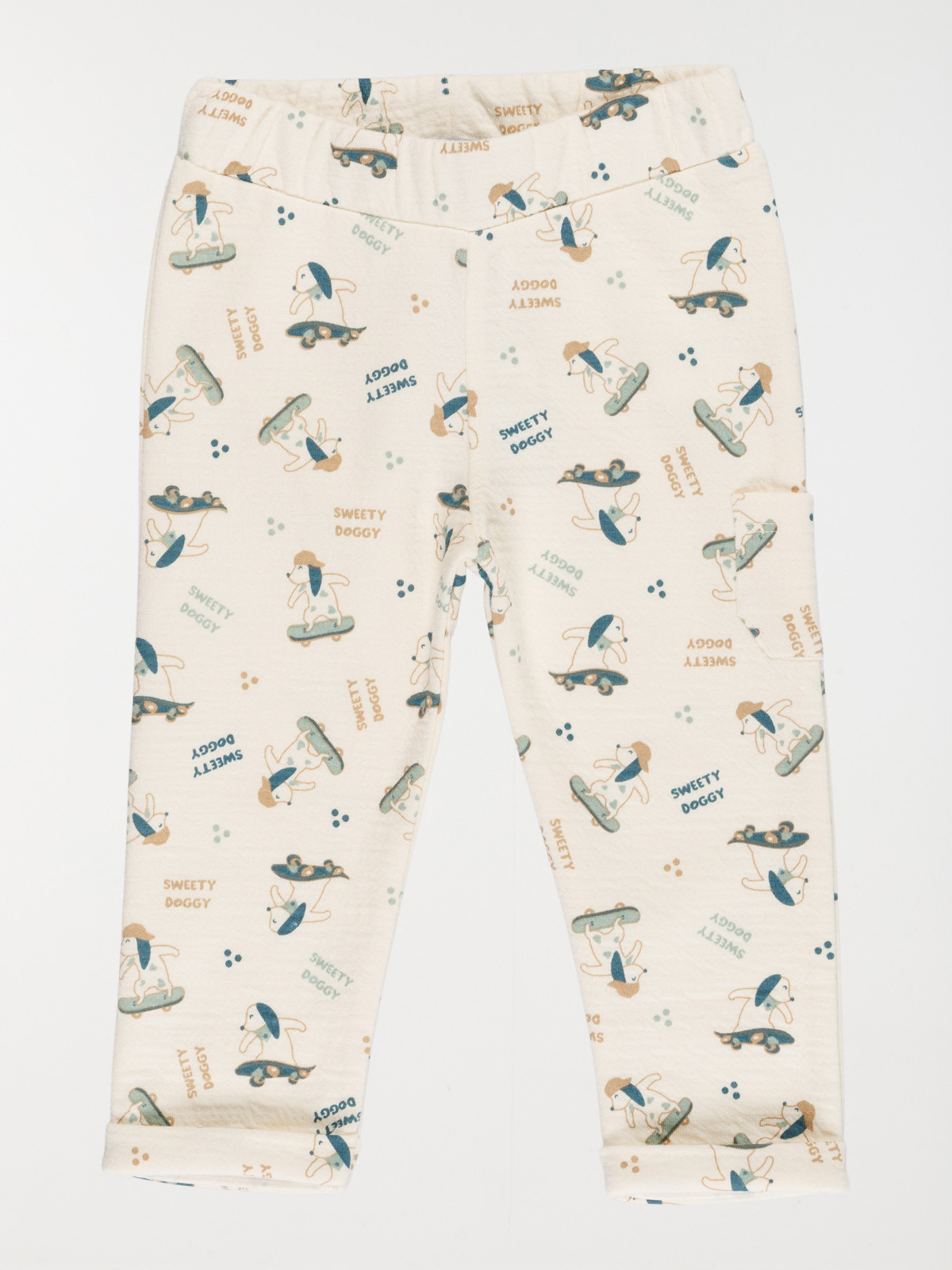 Pantalon motif chien garçon (3-36M)